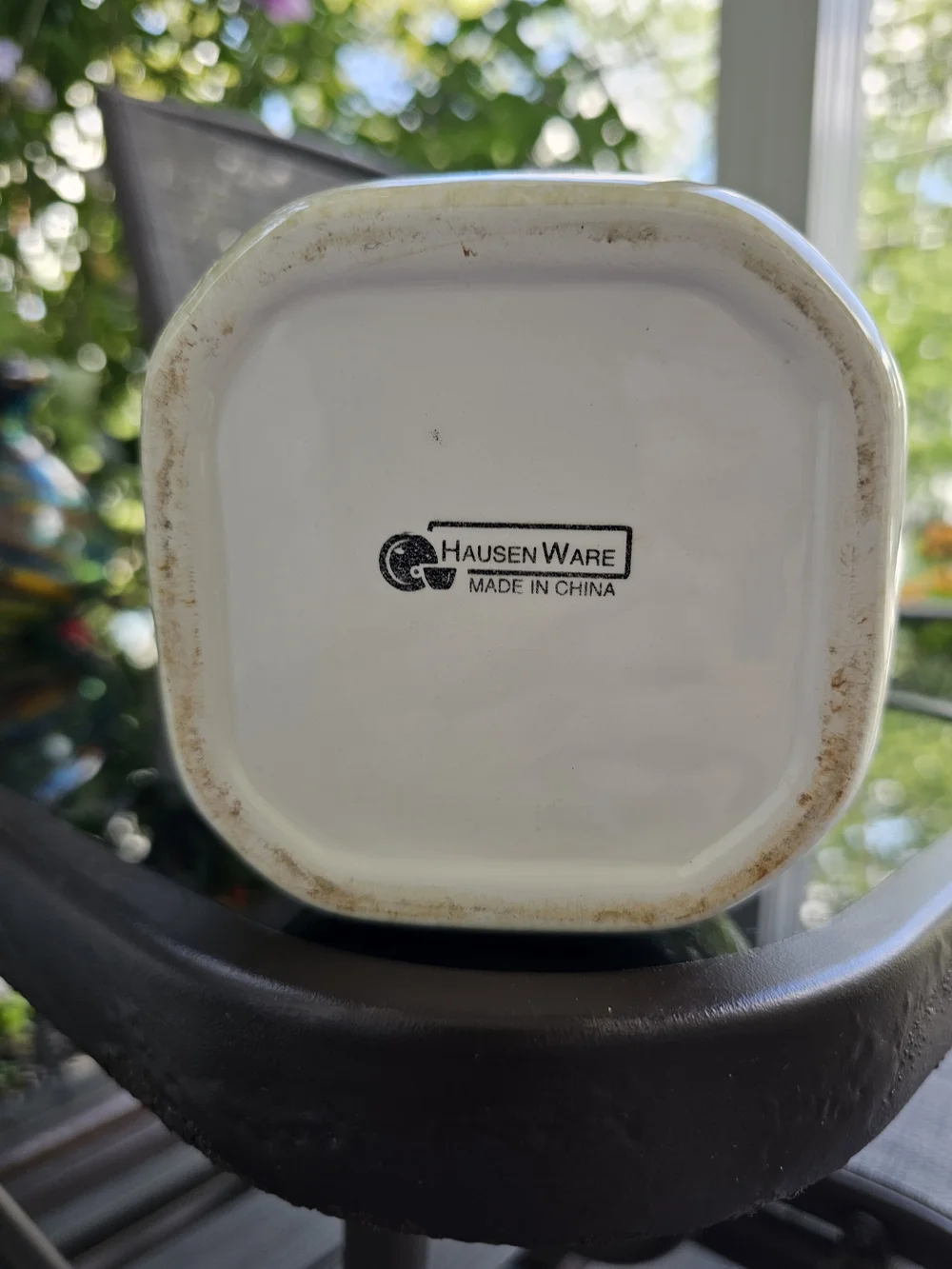 Vintage Hausenware Christmas canister